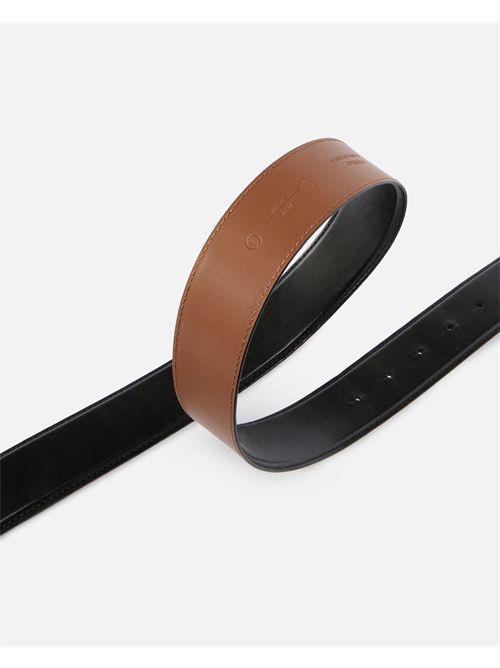 Cintura in pelle con fibbia Love Birds 4 cm PINKO | 100120A31J/ZL2Q